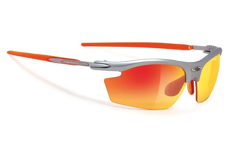Rudy Project Rydon with Multilaser Orange Lens in Silver Velvet Frame